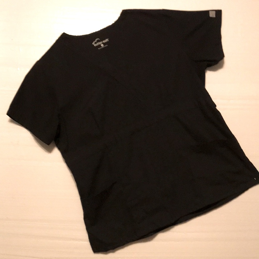 Butter Soft Large black scrub top